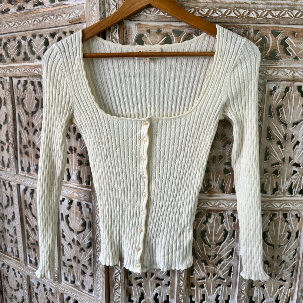 Sezane Ambroise Cardigan - Picture 2 of 4